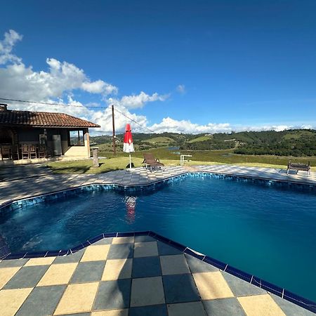 Villa Sítio frente à Barragem Salesópolis Esterno foto