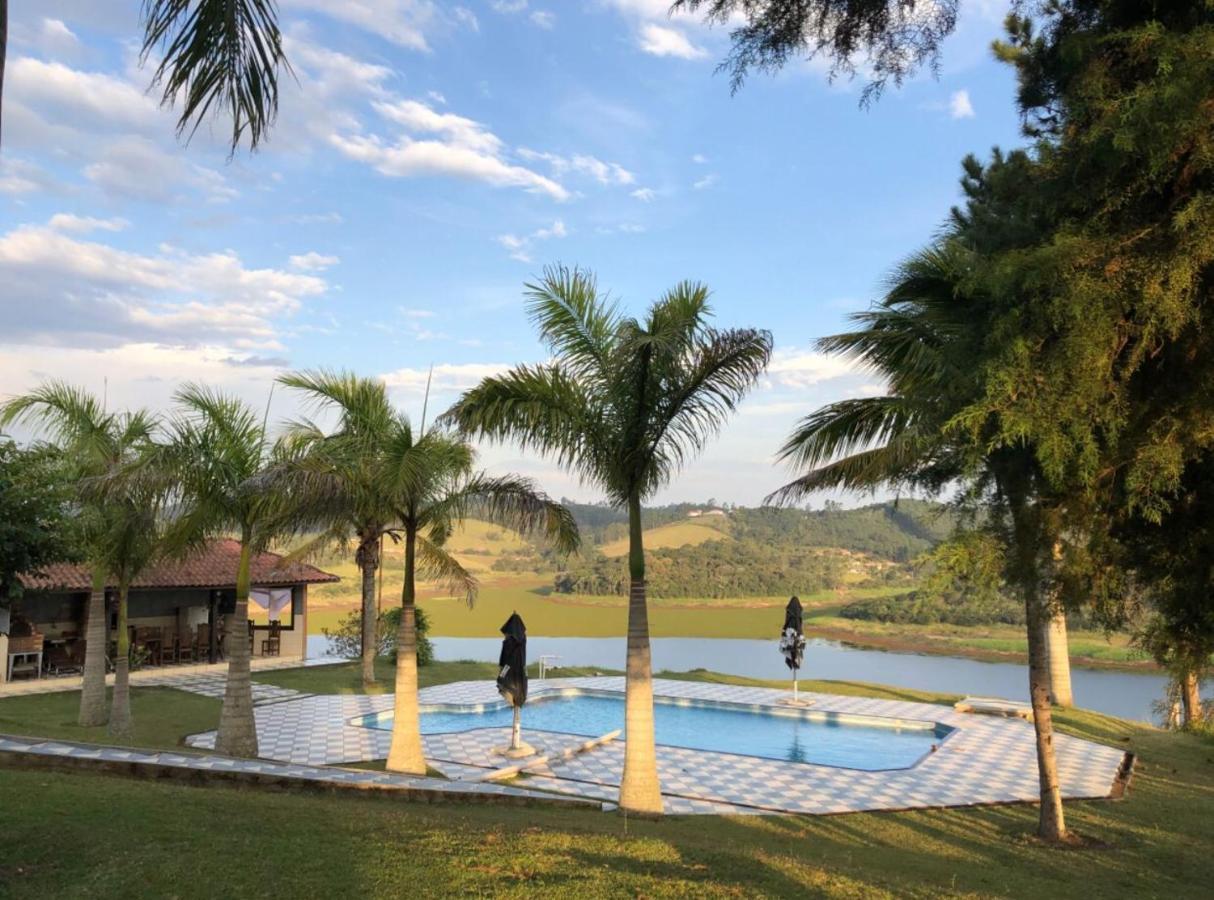 Villa Sítio frente à Barragem Salesópolis Esterno foto
