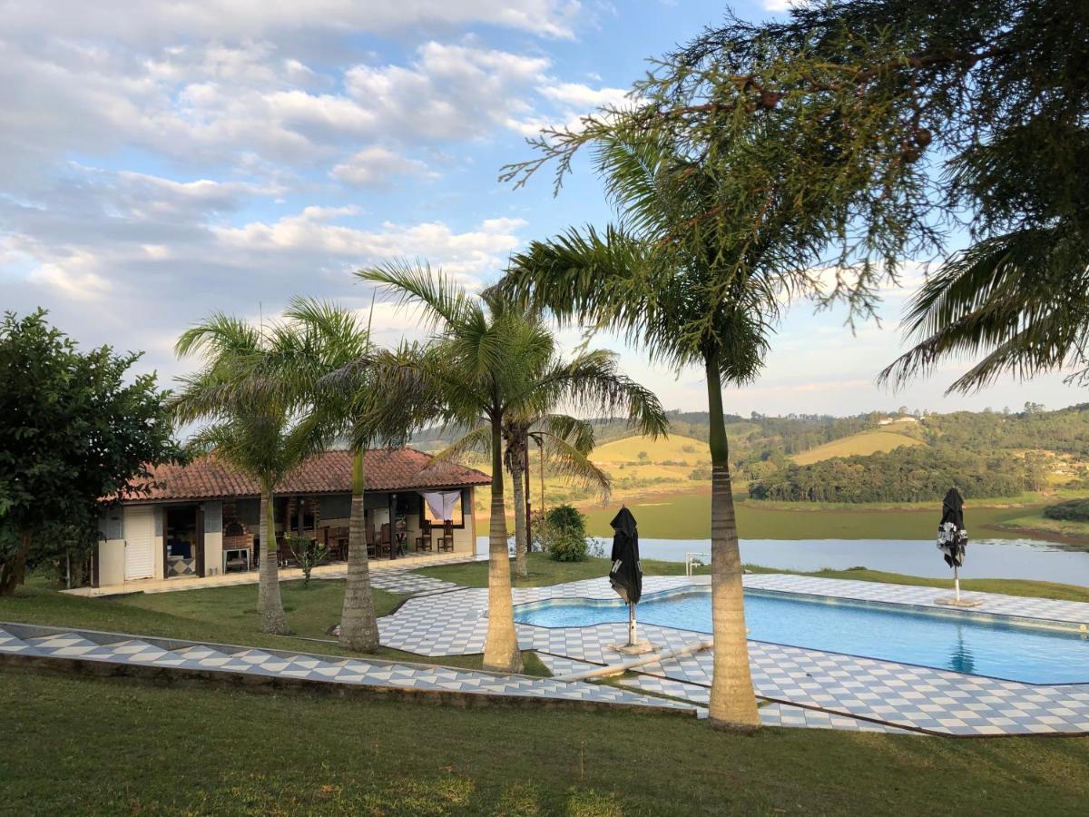 Villa Sítio frente à Barragem Salesópolis Esterno foto