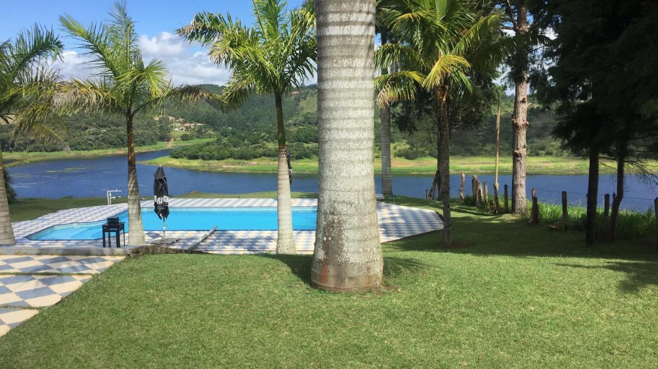 Villa Sítio frente à Barragem Salesópolis Esterno foto